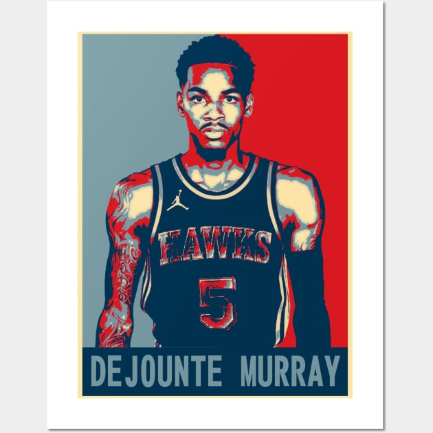 Dejounte Murray Wall Art by today.i.am.sad